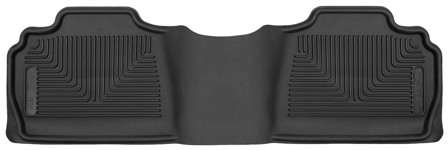 Husky Liners Floor Mats X-act Contour | Fits Various 2007-2014 Chevrolet Silverado & GMC Sierra, Suburban, Yukon, Tahoe, Cadillac Escalade (See Description) | 2nd Row, 1-pc Black - 53201