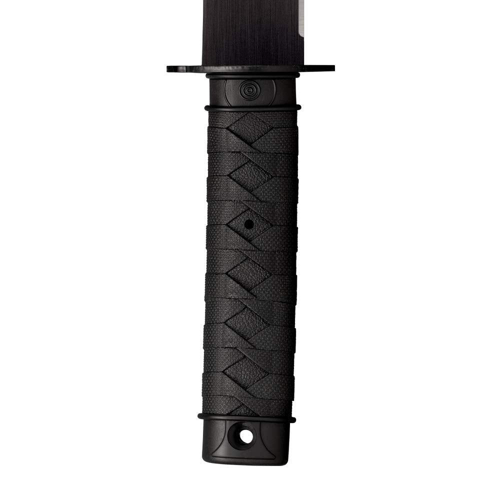 Cold Steel Tanto Tactical Machete 19-3/8" Length, Black, 13", One Size