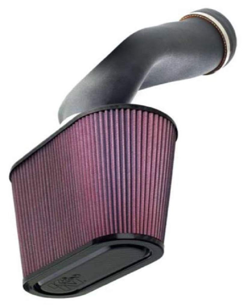 Cold Air Intake System K&N: High-Flow Air-Filter, Increase Performance & Horsepower: Compatible with 2001-2004 CHEVROLET Corvette, 57-3035