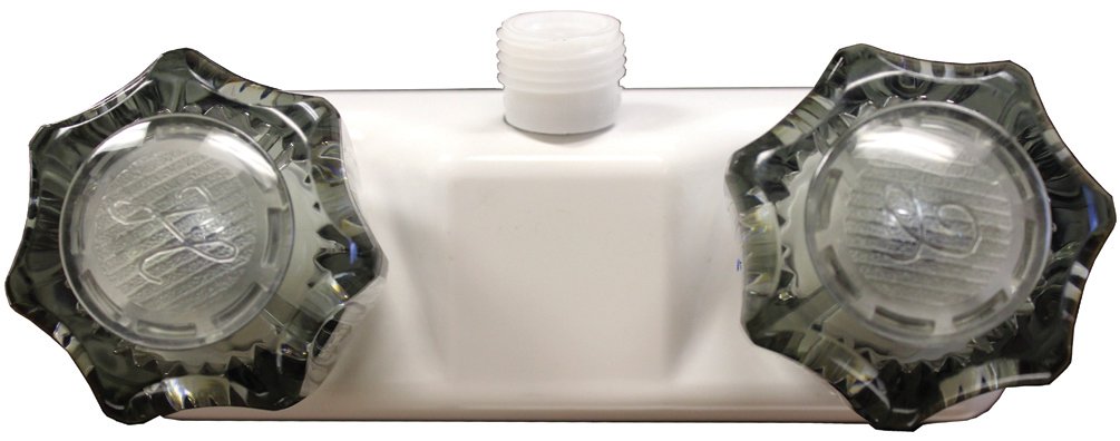 Utopia White LaSalle Bristol 20354RW21 4" Personal Shower Valve with Smoke Handles