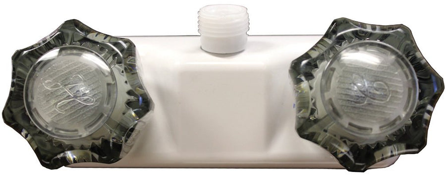 Utopia White LaSalle Bristol 20354RW21 4" Personal Shower Valve with Smoke Handles
