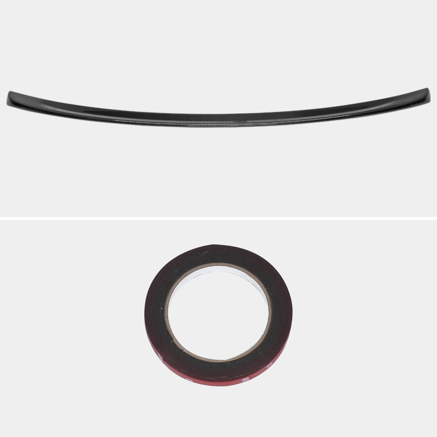 Carbon Fiber Spec-D Tuning Factory Style Rear Trunk Spoiler Compatible with 2012-2018 Tesla Model S Models