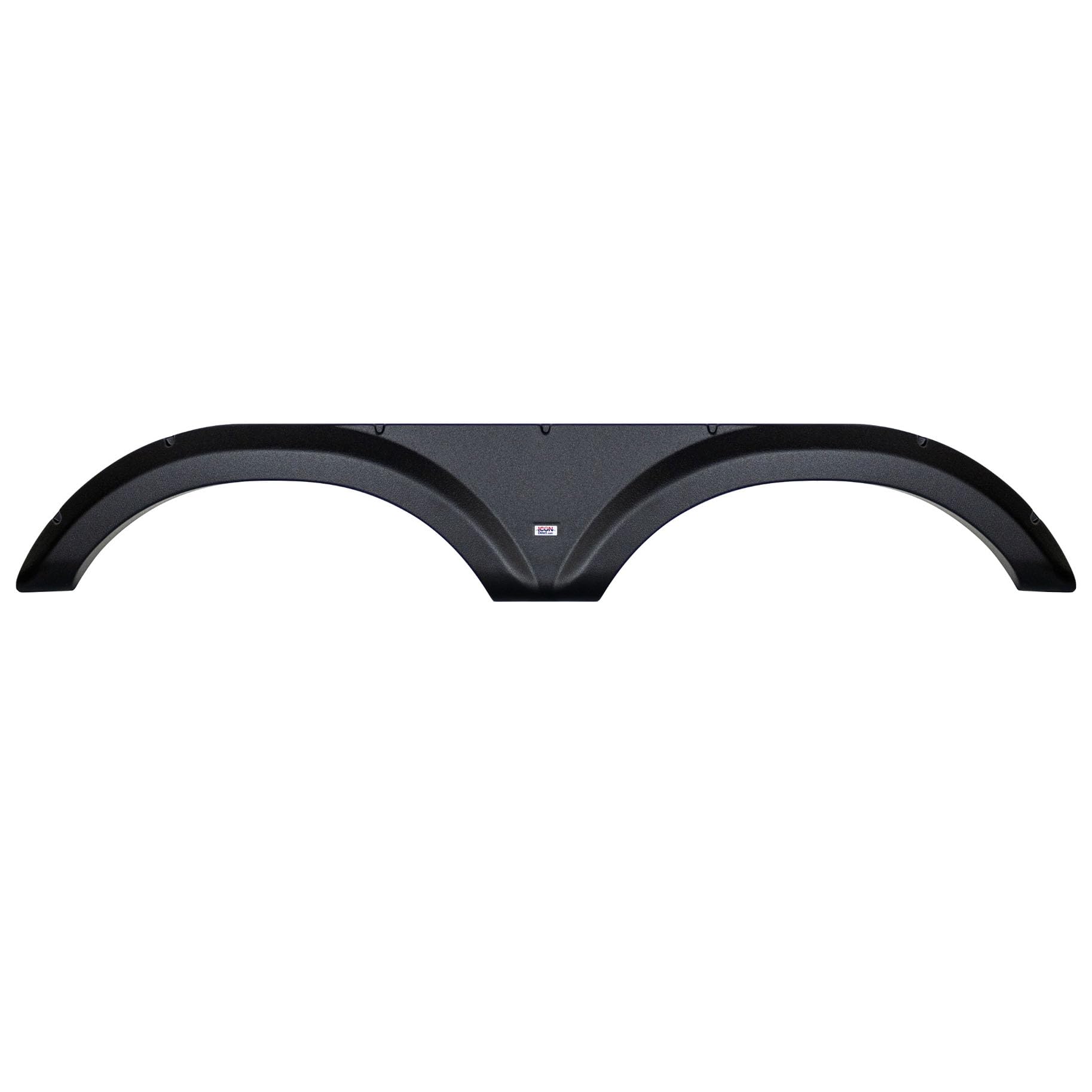 Tandem Axle Fender Skirt ICON 15315 for Forest River - Black