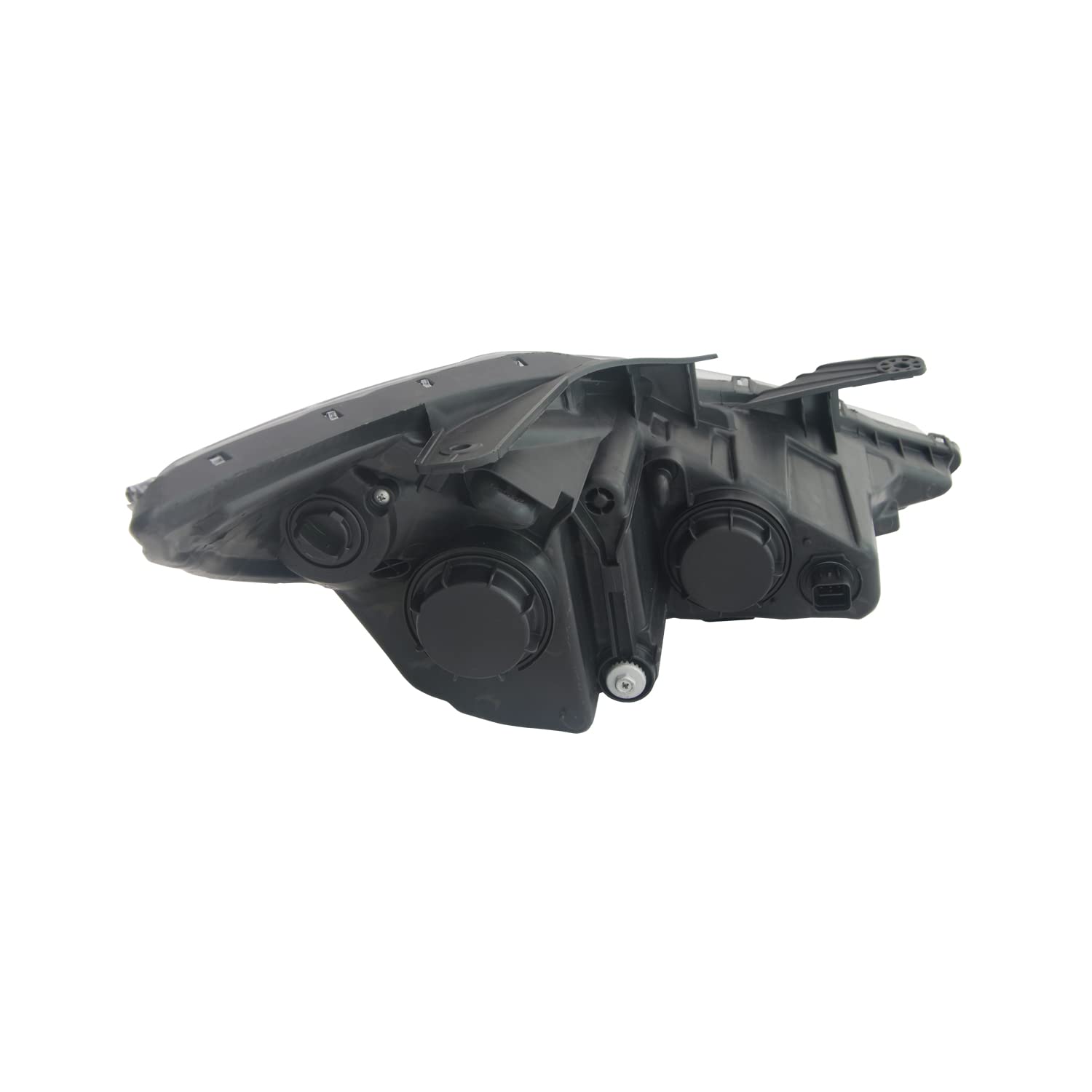 Left TYC Headlight Assembly Compatible with 2011-2014 Hyundai Santa Fe