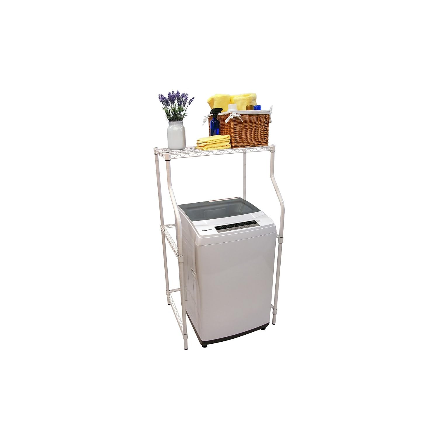 Compact Magic Chef Laundry Stand, MCSLS12W
