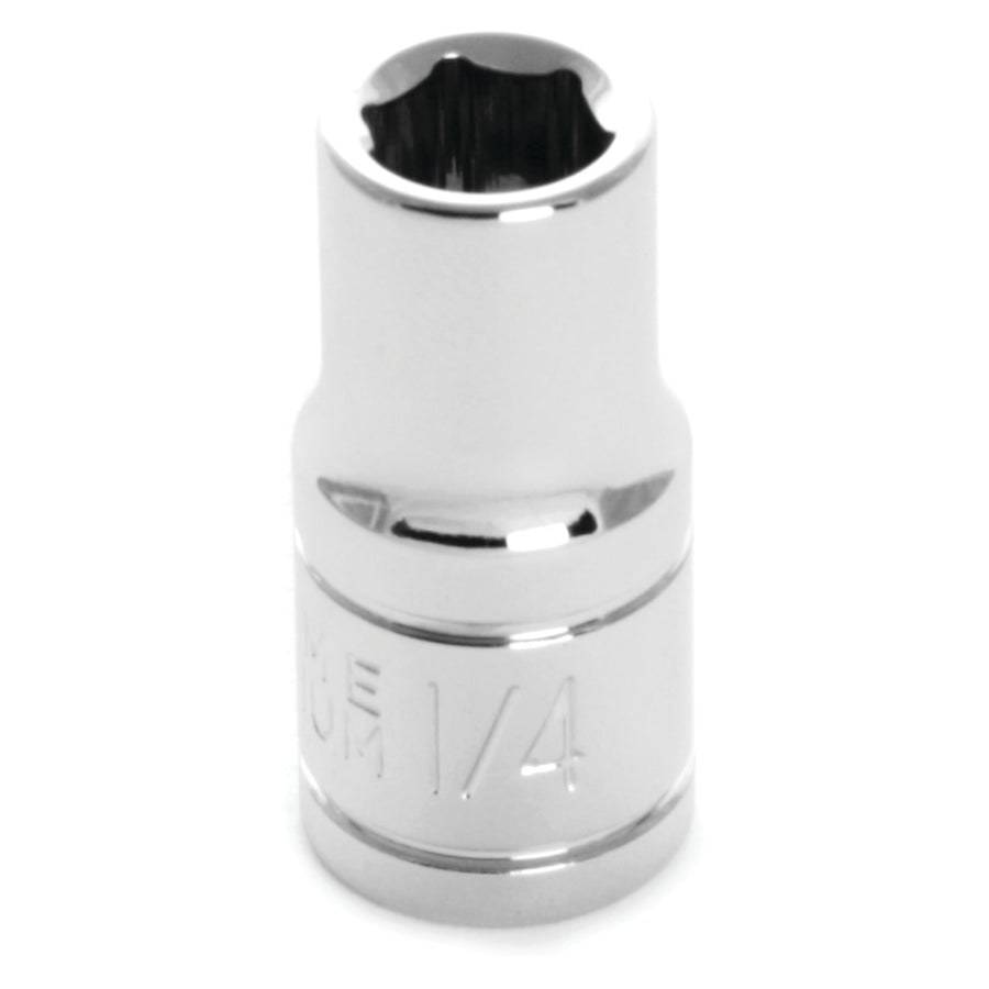 1/4 Drive Performance Tool W36008 Chrome 6-Point Socket