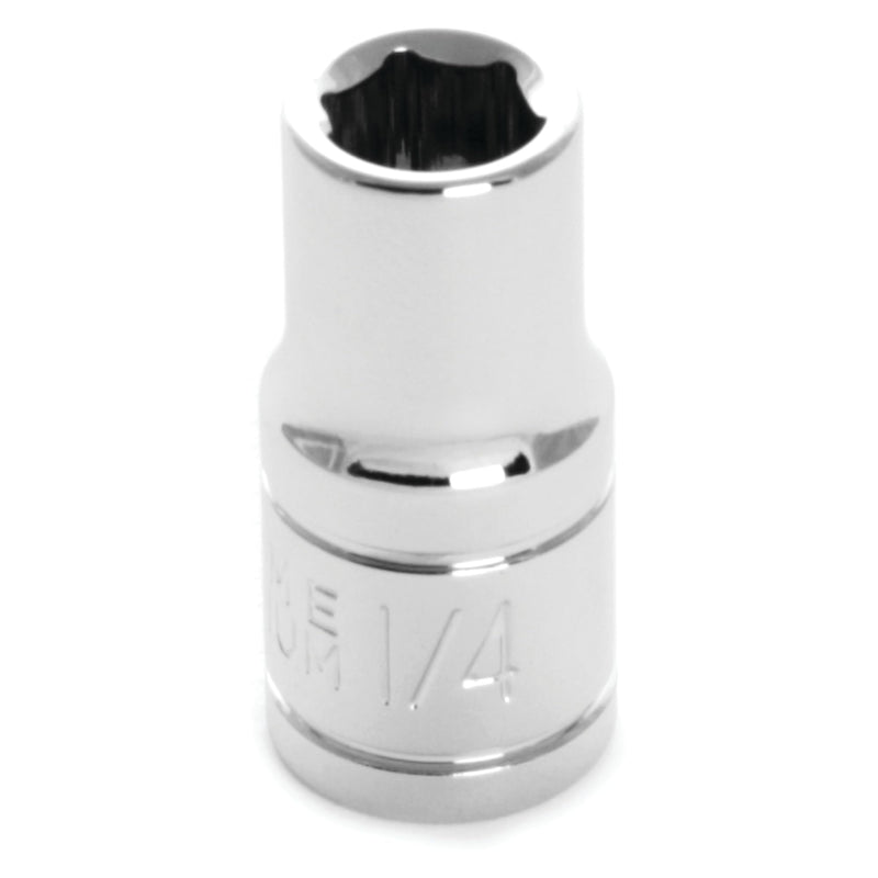 1/4 Drive Performance Tool W36008 Chrome 6-Point Socket