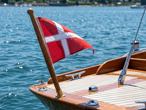 Whitecap 60748 Teak Flag Pole - 18" Whitecap