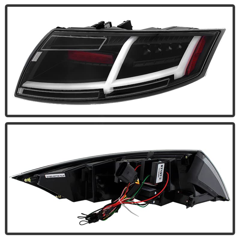 Audi TT 08-14 Spyder 5081674 LED Tail Lights - Black