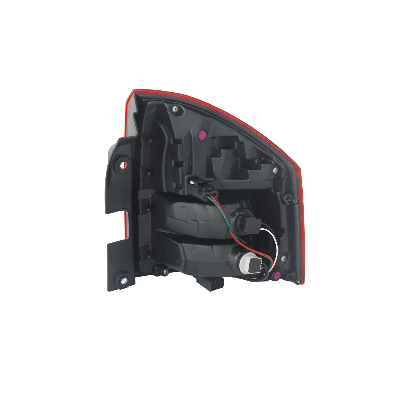 Left TYC Tail Light Assembly Compatible with 2011-2013 Jeep Compass