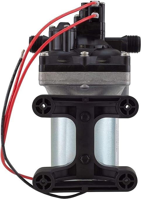 12V Shurflo 4008 101-A65 | 3 Gallon RV replacement water pump | 3 Gallons per Minute | 55 psi | Lightweight | Suitable for RV, Marine & non-potable water application