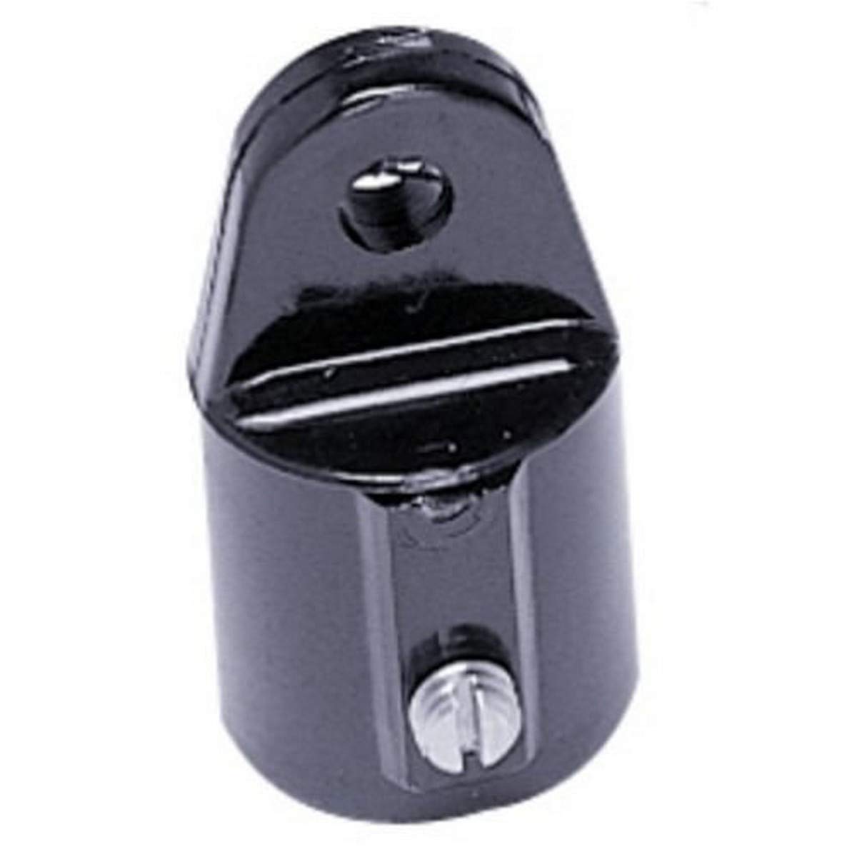 Black Nylon 7/8" Round Bimini Top External Eye End - 1 Pair