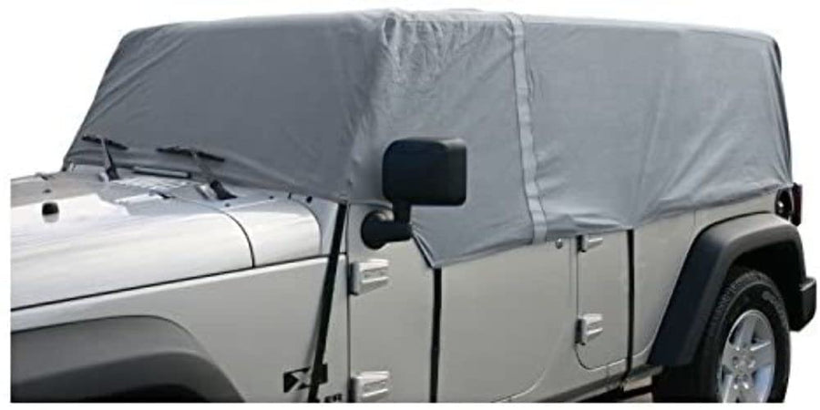 RT Off-Road Cab Only Cover CC10609 NON-Waterproof Gray For 2007-10 Jeep Wrangler JK 4-Door