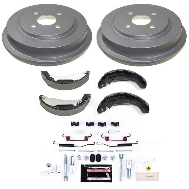 Rear Drum and Shoe Kit POWERSTOP For Chevrolet Cobalt 2009-2010, Pontiac G5 2009-2010 [Vehicle Specific]