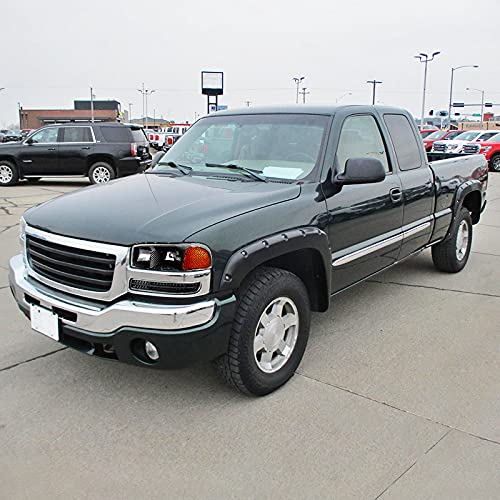 Sequential LED DRL Signal Bumper Lights SPEC-D TUNING Compatible with 1999-2006 GMC Sierra 1500/2500/3500 Yukon XL L+R Pair Assembly