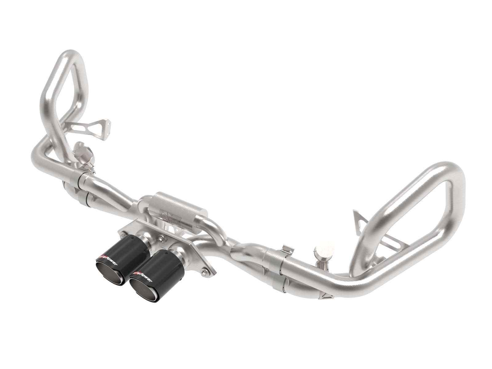 aFe Power 2-1/2 IN MACH Force-Xp Stainless Steel Cat-Back Exhaust w/Carbon Fiber Tips Fit Porsche 911 GT3 14-19 H6-3.8/4.0L 49-36450-C