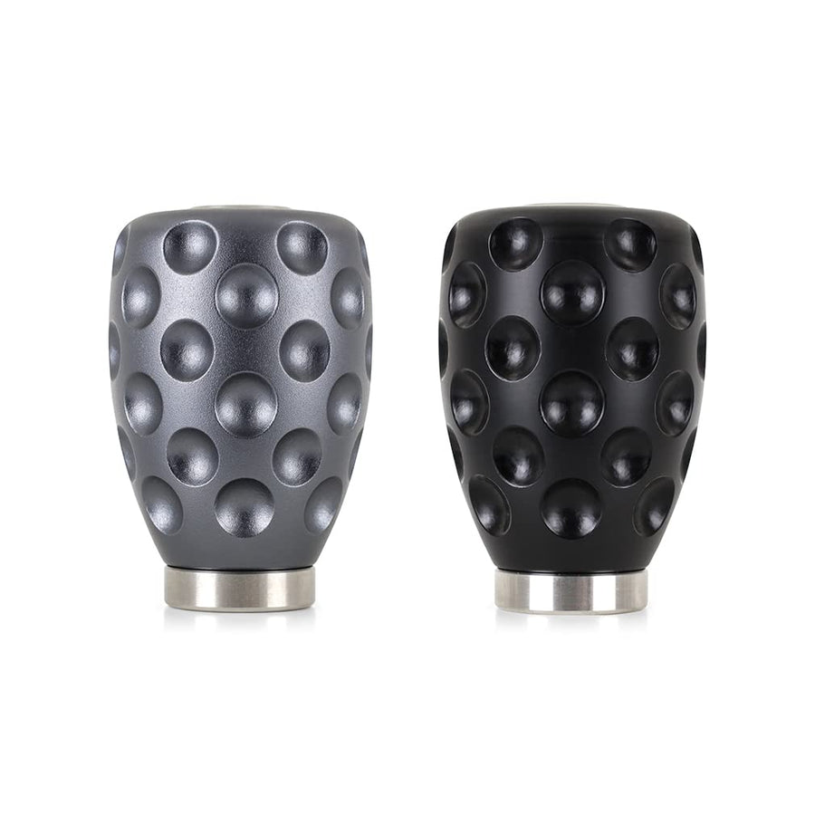 Weighted Steel Core Mishimoto Shift Knob, Dimple, Black
