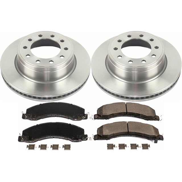 Power Stop KOE5567 Front Replacement Brake Kit-OE Brake Rotors & Ceramic Brake Pads For Dodge Ram 4500, Ram 5500, Dodge Ram 5500 [Model Specific]
