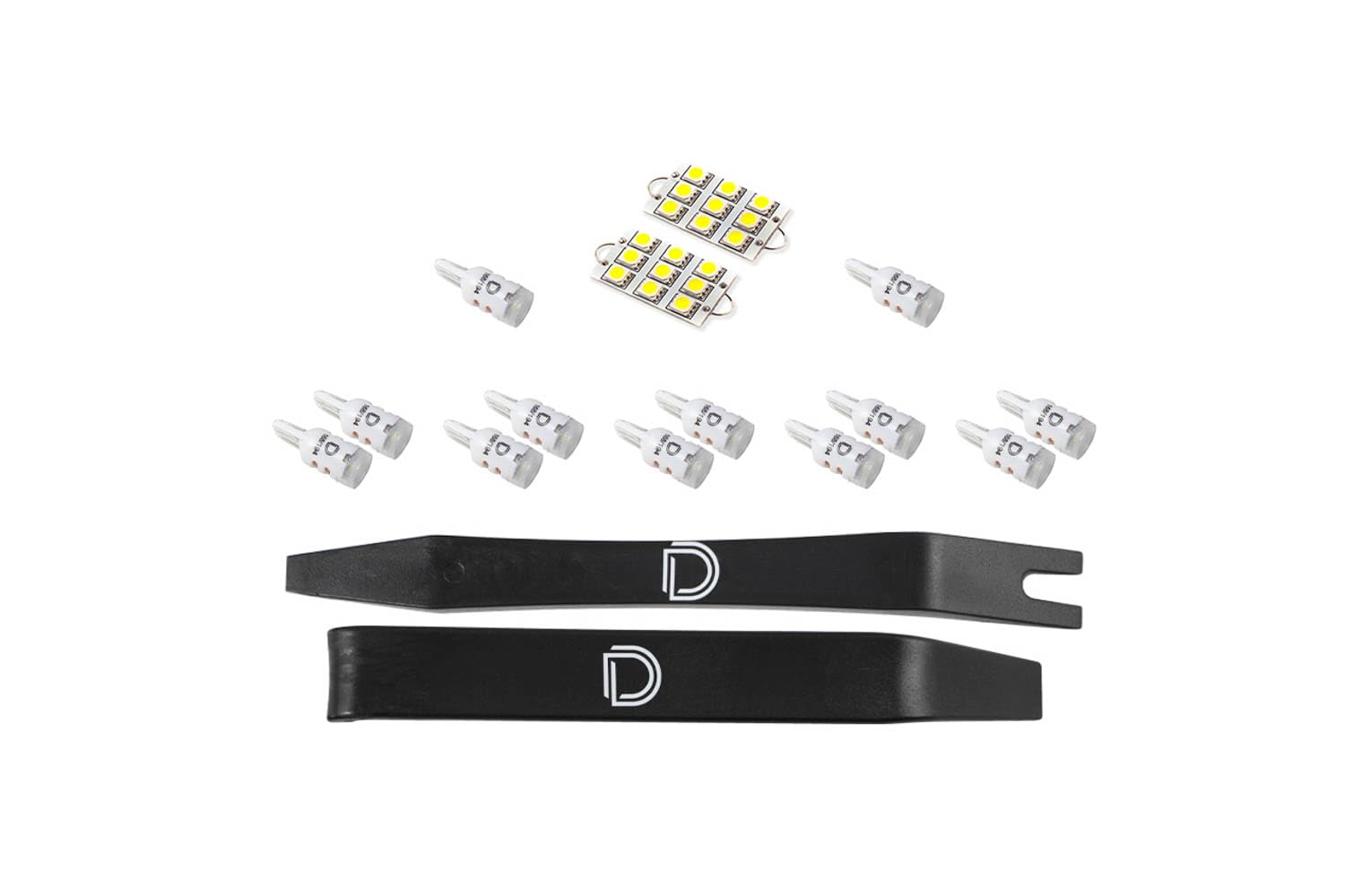 LED interior bulb pack Diode Dynamics compatible with Chevrolet Silverado 1998-2006, Stage 2