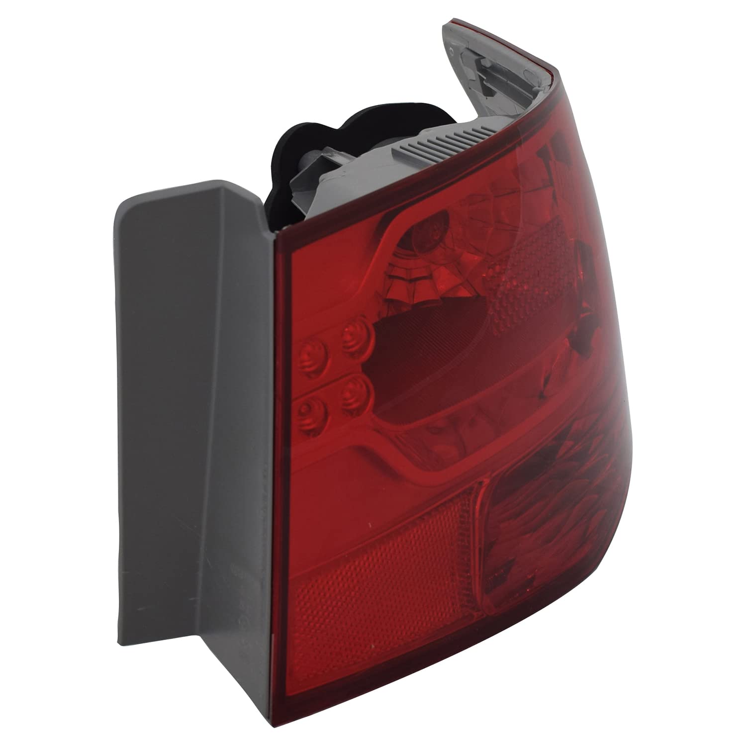 Right TYC Tail Light Assembly Compatible with 2010-2013 Kia Forte