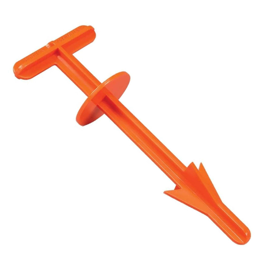 Butt Hook Combo Hunters Specialties Field Dressing Accessories - 5.7-inch Blaze-Orange Gut Hook & Butt Out 2 in Black Pouch