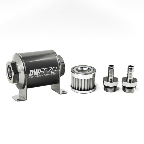Fuel Filter and housing kit DeatschWerks - in-line (8-03-070-005K-38)