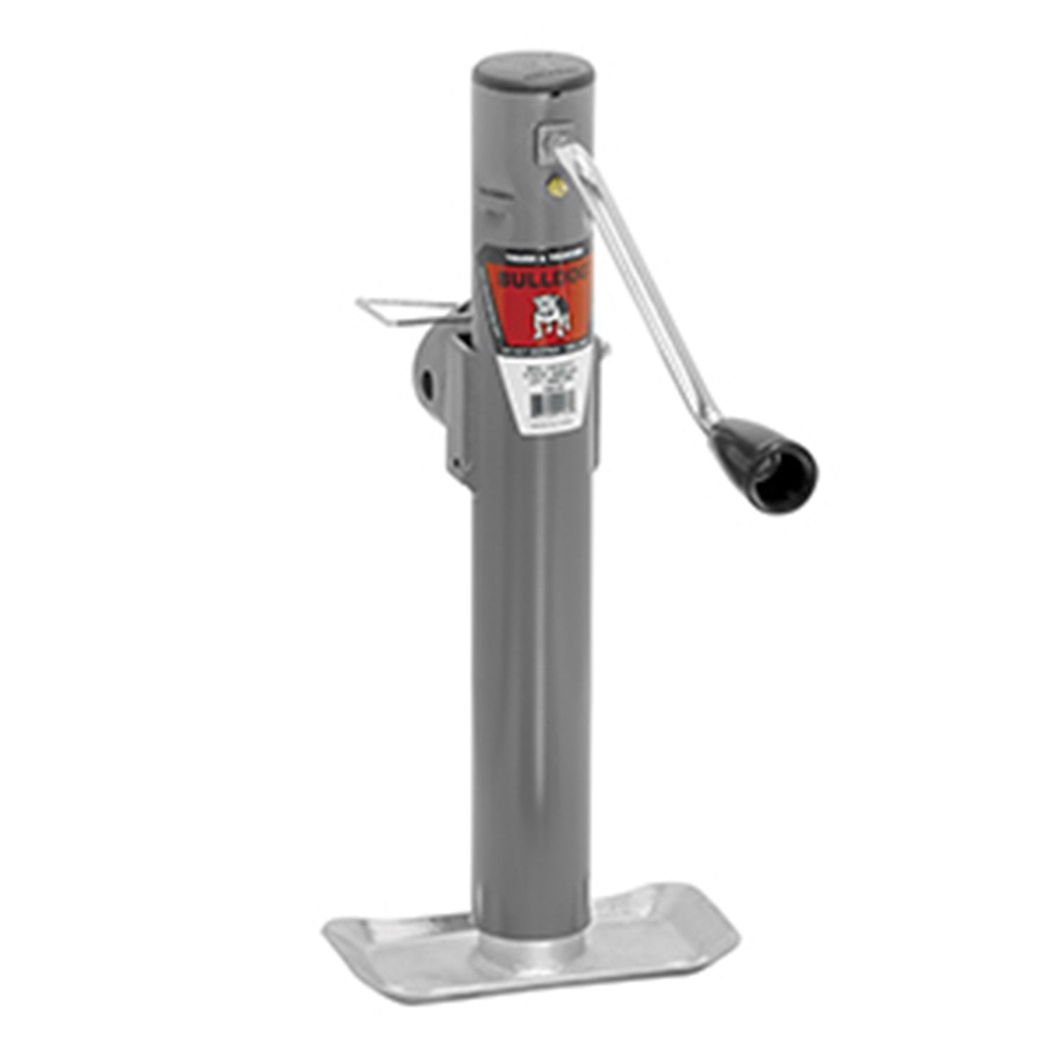 Fulton Jack Swivel (Sidewind, 15-Inch Travel, Weld-On Tubular Mount, 2000-Pound Lift Capacity, Includes Foot Plate)
