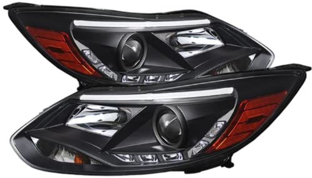 Projector Style Spyder Auto Headlights Black/Clear