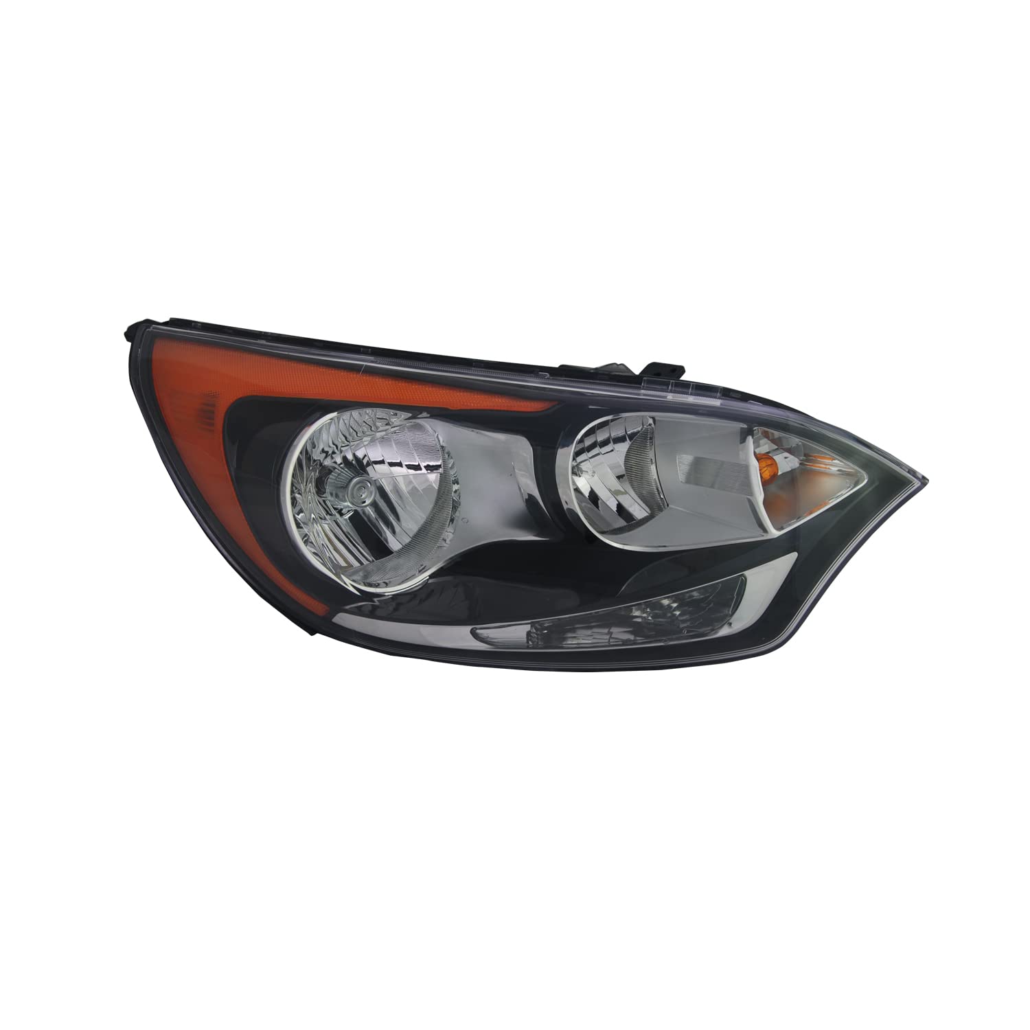 Right TYC Headlight Assembly Compatible with 2012-2017 Kia Rio5