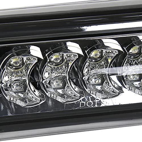 Chrome LED SPEC-D TUNING 3rd Brake Light Compatible with 2002-2008 Dodge Ram 1500/2500/3500