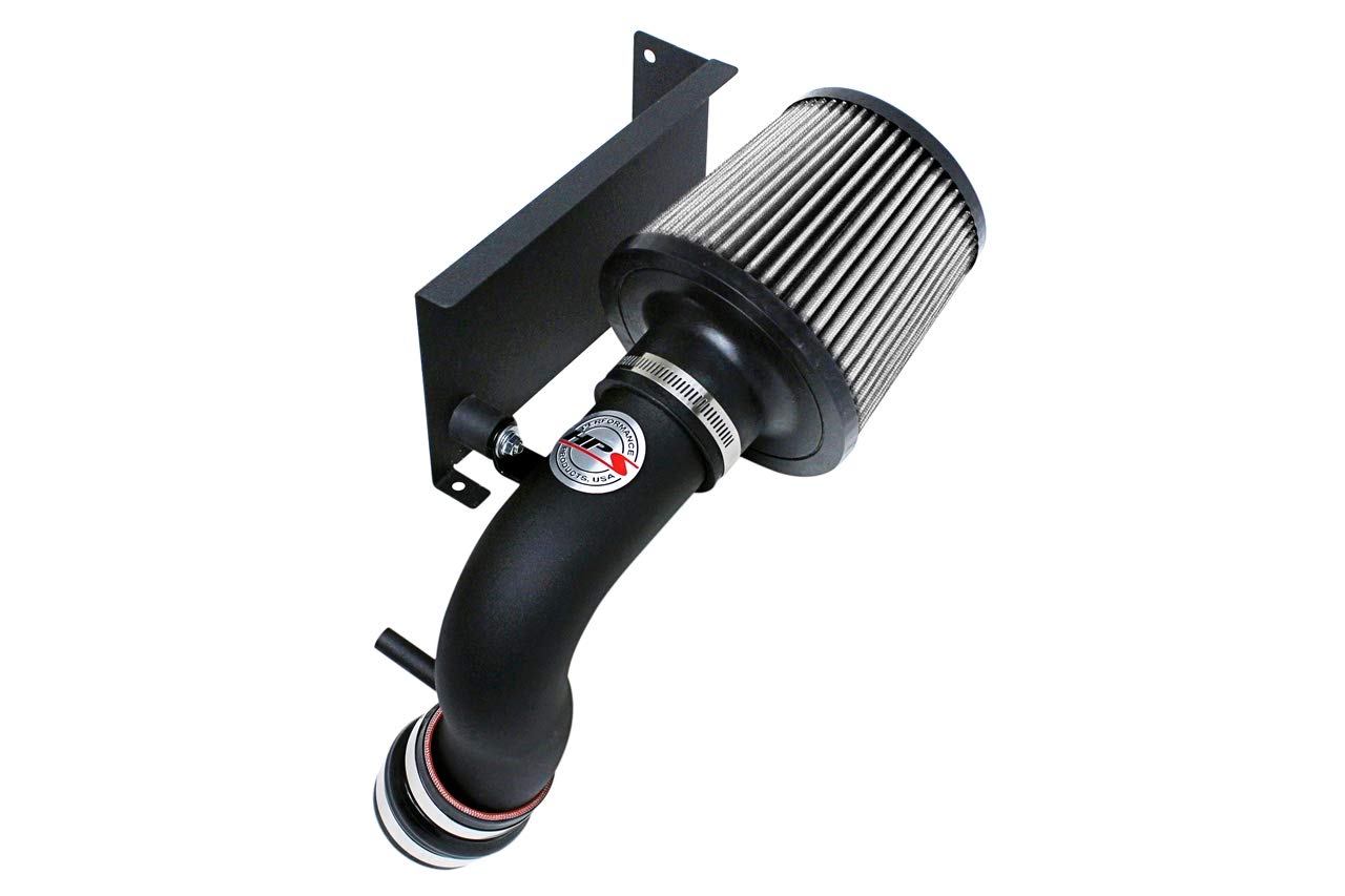HPS Performance Shortram Black Air Intake Kit + Heat Shield Cool Ram Compatible for 2002-2007 Mini Cooper S 1.6L Supercharged JCW, 827-544WB