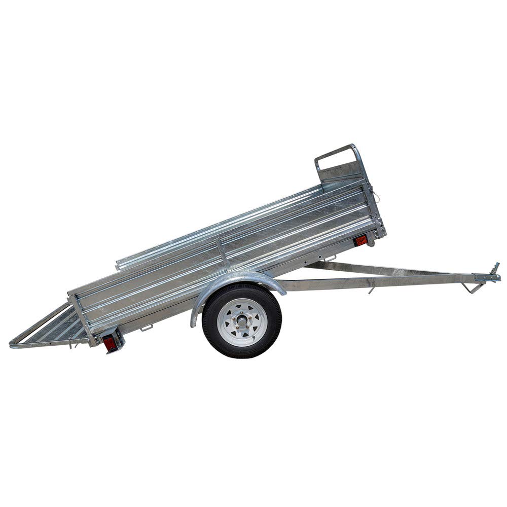Multi-Utility Trailer DK2 4.5 ft. x 7.5 ft. Single Axle Hot-Dipped Galvanized