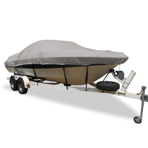 Flex-Fit CSR 78010 Cover for V-Hull Runabouts - 22' to 23', Haze Gray