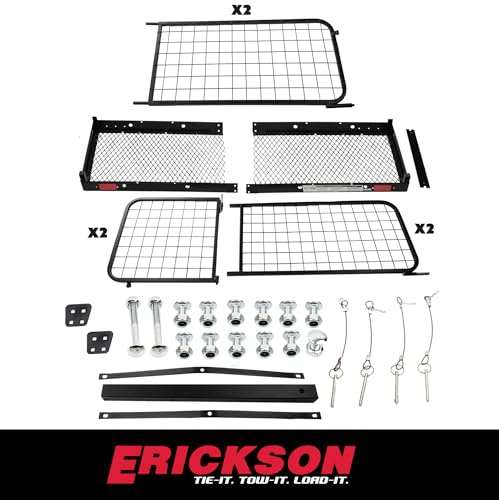 Cargo Carrier Erickson 07496 with Sides (Folding, 500 lb. Rated)