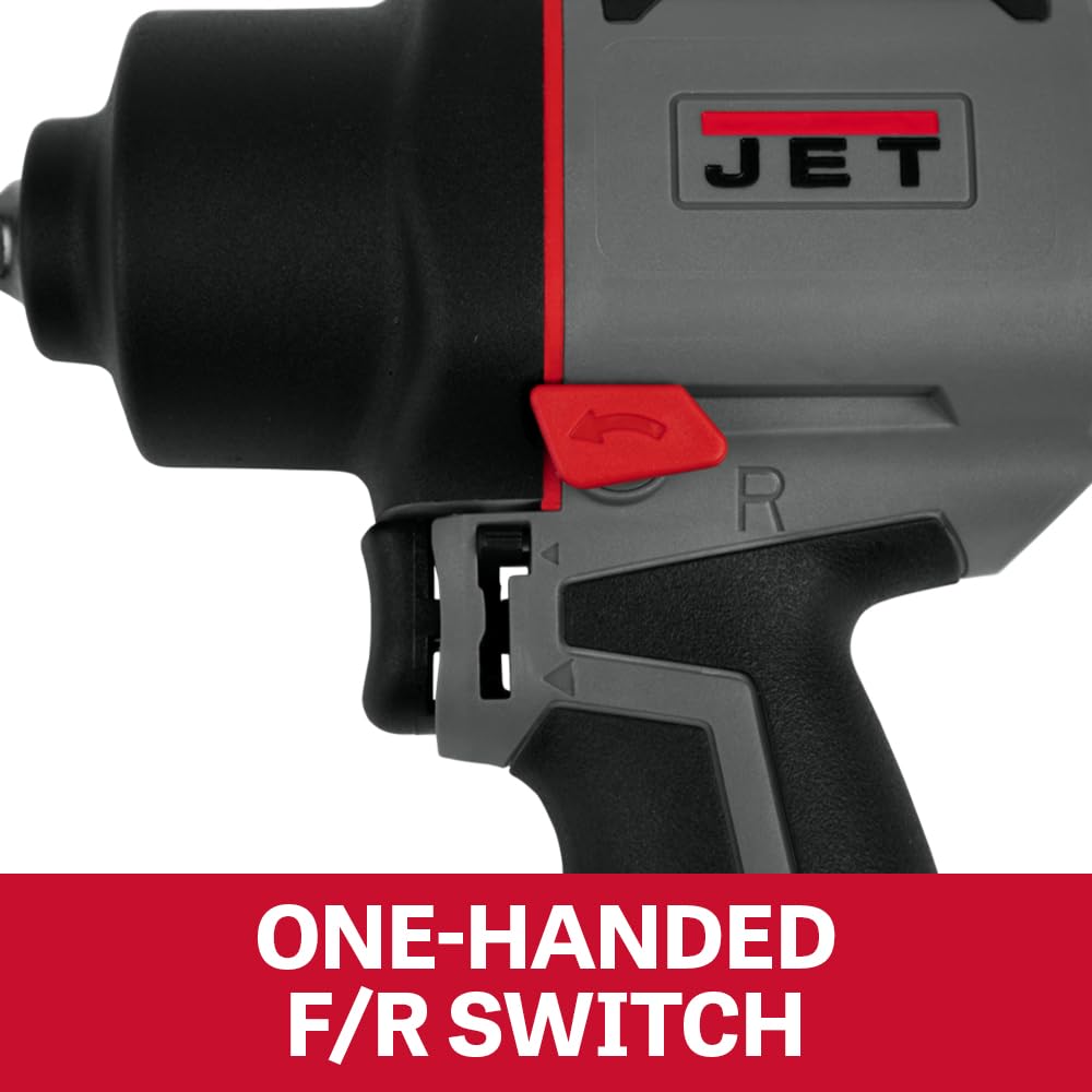 JET 1/2-Inch Impact Composite Wrench, 800 ft-lbs, 7300 RPM (Model JAT-126)
