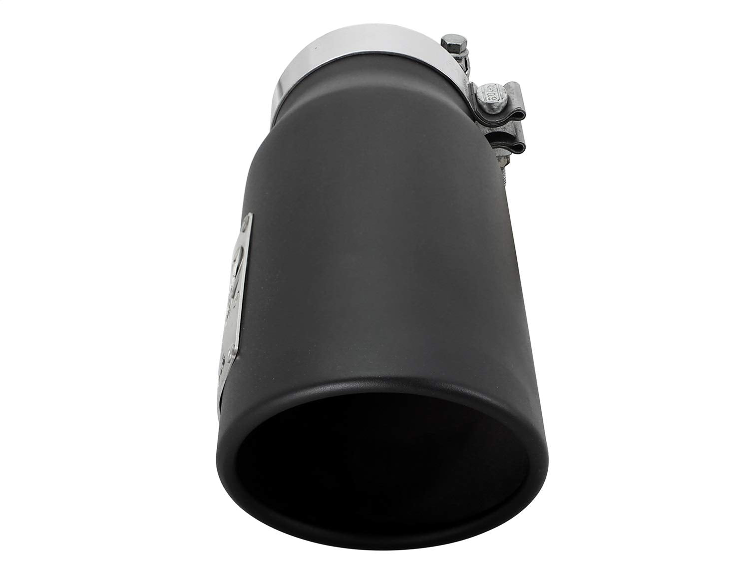 MACH Force-Xp aFe Power 49T40506-B12 Clamp-on Exhaust Tip Black 409 Stainless Steel