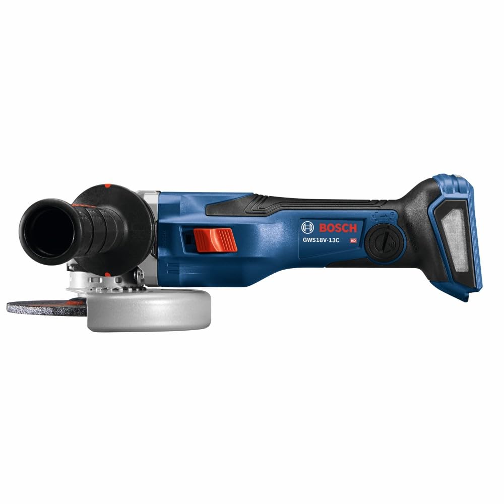 Bosch GWS18V-13CN 18V PROFACTOR™ Connected-Ready 5 – 6 In. Angle Grinder with Slide Switch (Bare Tool)