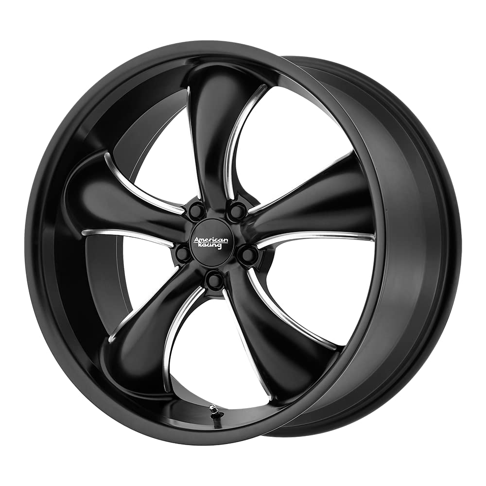AR912 American Racing 22X11 5X4.5 S-BLK MILL 38MM - AR91222112938