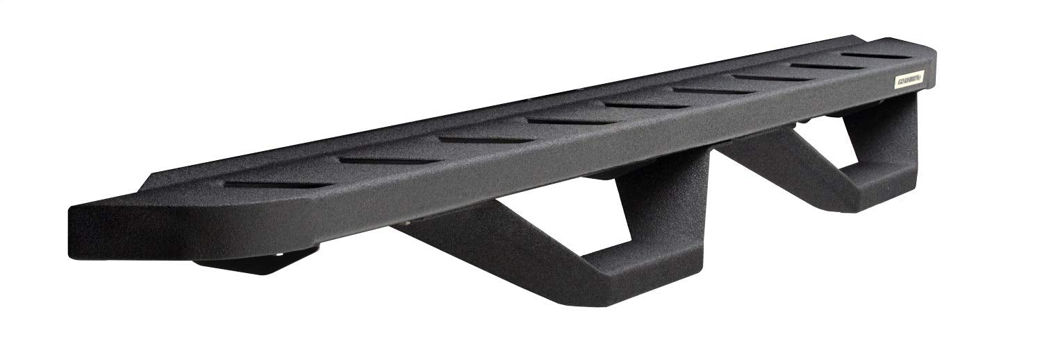 RB10 Running Board Go Rhino, Brackets, 1 Pair Drop Steps | Galvanized Steel, Protective Bedliner Coating | 6345067320T | Fits 2018-2024 Jeep Wrangler JLU, 4-Door