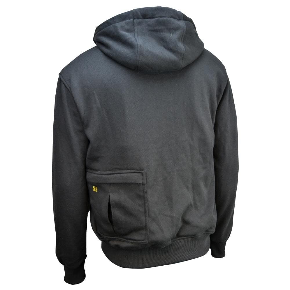 DEWALT 20V/12V MAX Bare Hooded Heated Jacket, Black, Medium DCHJ067B-M