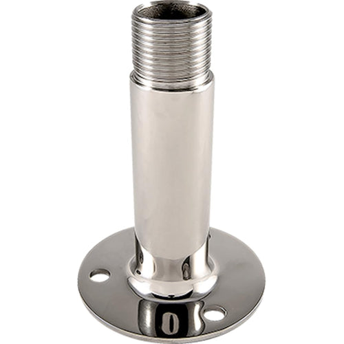 4" KJM M201 Stainless Steel Antenna Mount with 1"-14 Thread