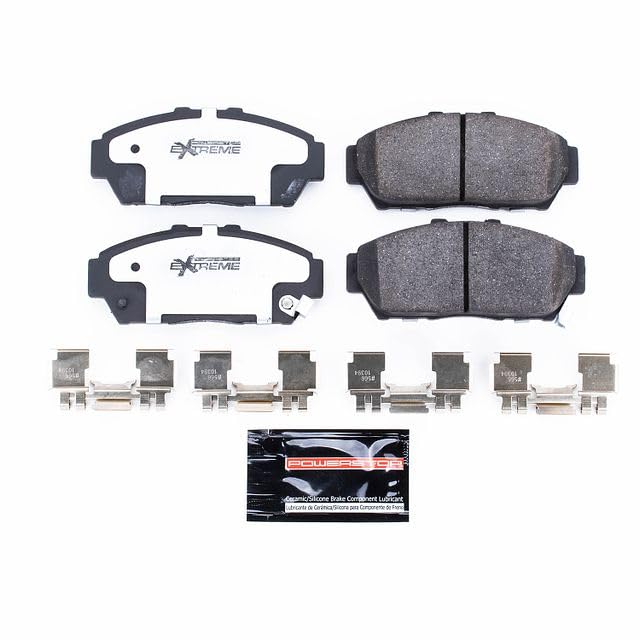 Power Stop Z26-617 Brake Pad Extreme Performance For Acura Integra 1994-2001 | Honda Civic 1994-1995 [Vehicle Specific]