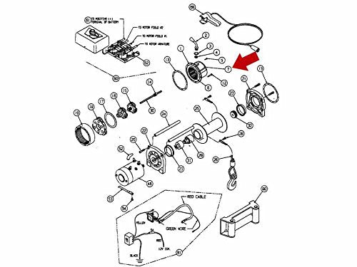 Warn S/P 38304 LABEL,KIT,CE M8000