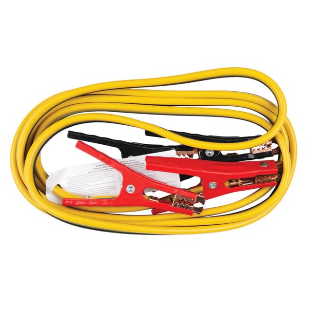 8GA x 12' Performance Tool W1671 Jumper Cables - Heavy Duty Booster Cables with Copper-Clad Aluminum Wire for Cars, Trucks, and SUVs