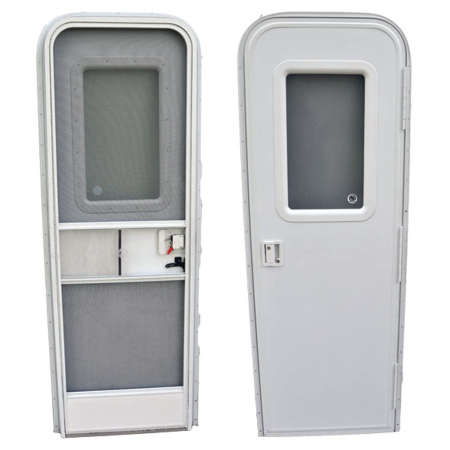 Polar White AP Products 015-205998 RV Entrance Door