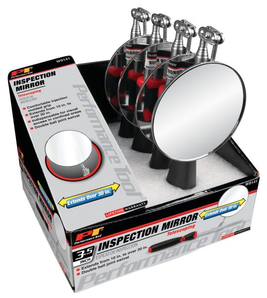 3-1/2" Jumbo Performance Tool Inspection Mirror - W9141