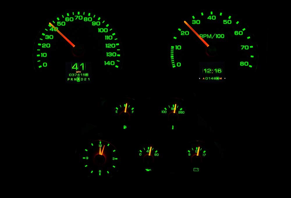 Dakota Digital Retrotech Gauge Instrument System RTX-78C-VET-X Compatible with 1978-82 Chevy Corvette
