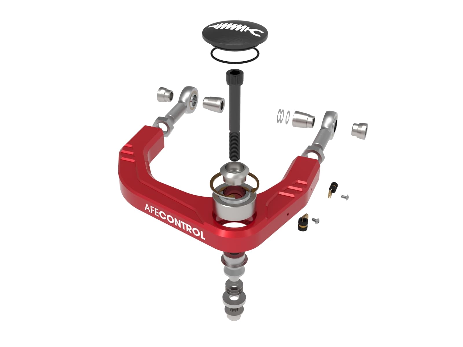 aFe Power Billet CONTROL Uniball Upper Control Arm Kit Red Toyota Tacoma 24-26/ 4Runner 2025 L4-2.4L (t) 460-72T006-R