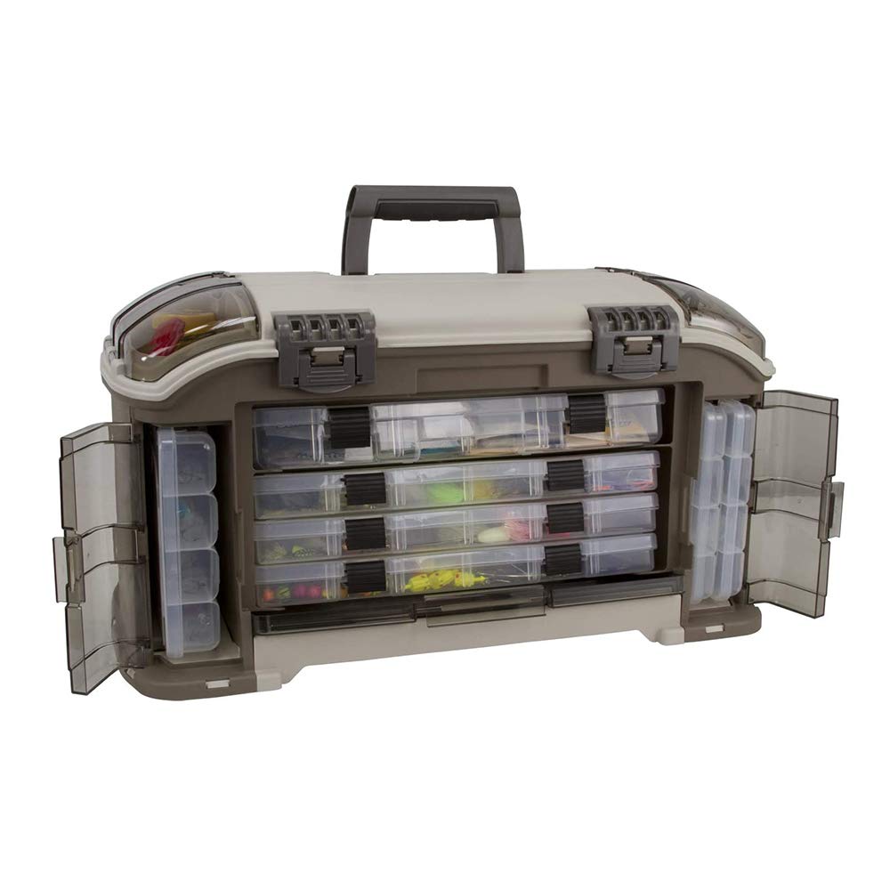 787 Guide Series Plano Angled Stowaway Tackle System- Includes 7 Stowaways, Fishing Tackle Storage, Premium Tackle Storage, One Size, Model Number: 787010