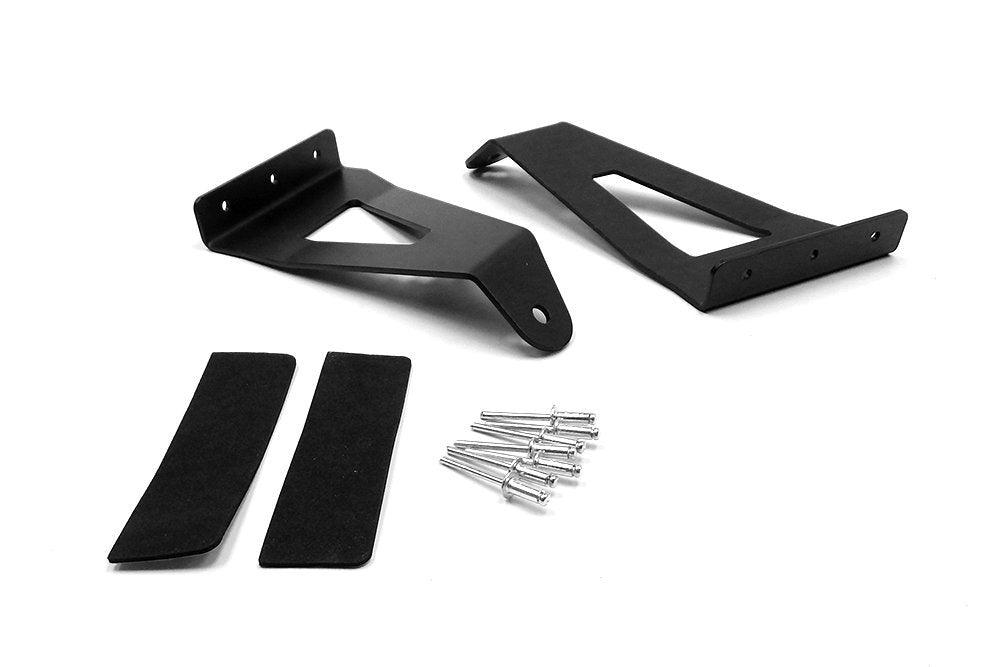 54" Curved LED Light Bar Southern Truck Mounting Bracket Upper Windshield